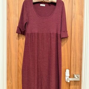 Calvin Klein Wool Blend Sweater Dress